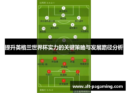 提升英格兰世界杯实力的关键策略与发展路径分析 提升英格兰世界杯实力的关键策略与发展路径分析